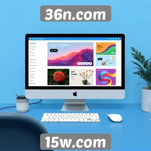 Tendências de design e interface do 36n.com